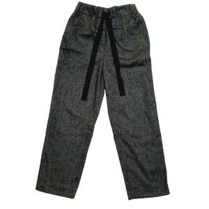 Zara wool blend herringbone grey pants size XS